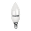 Maxim LED Candle Small Edison Screw Warm White 6W (Pack of 10) - HC664  Status   
