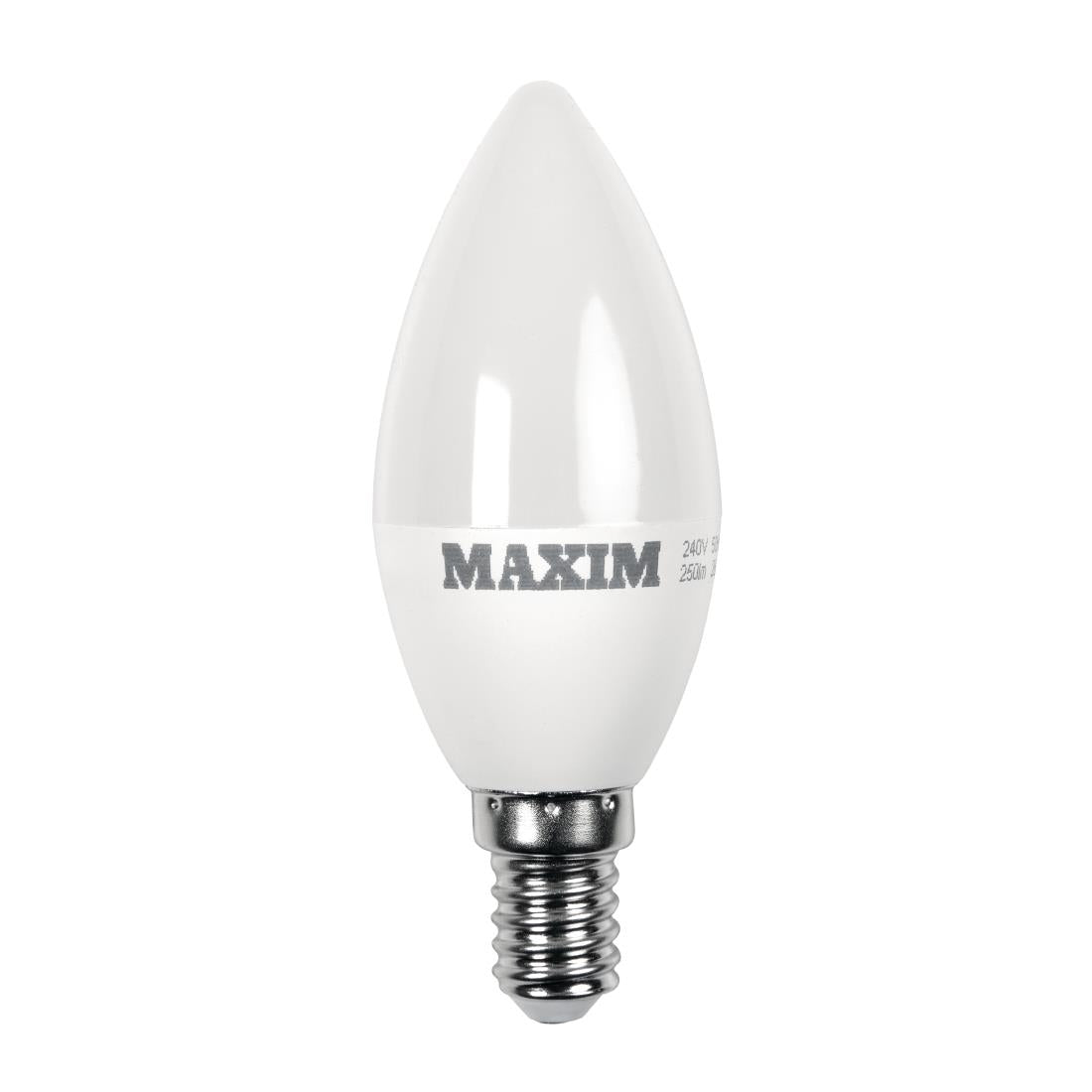 Maxim LED Candle Small Edison Screw Warm White 6W (Pack of 10) - HC664  Status   