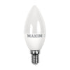 Maxim LED Candle Small Edison Screw Cool White 6W (Pack of 10) - HC668  Status   