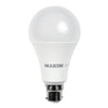 Status Maxim LED GLS Bayonet Cap Warm White 6W (Pack of 10) - HC649  Status   