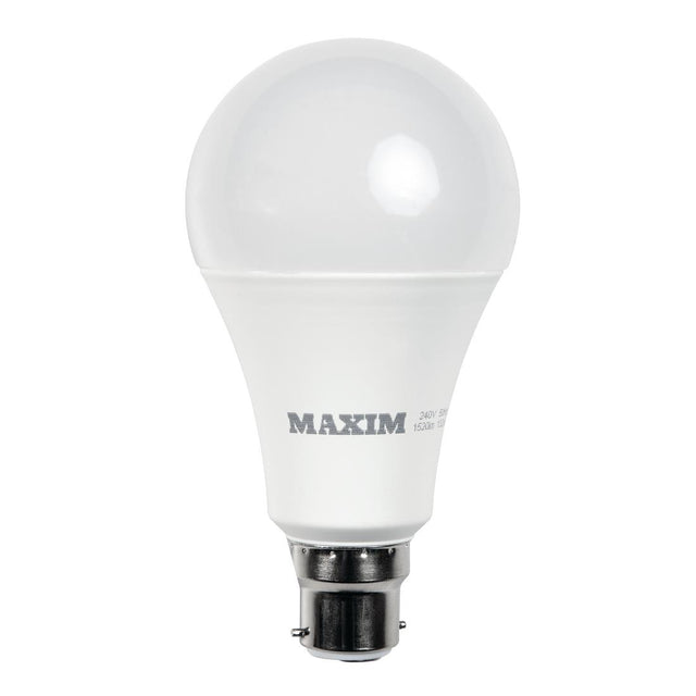 Status Maxim LED GLS Bayonet Cap Warm White 6W (Pack of 10) - HC649  Status   