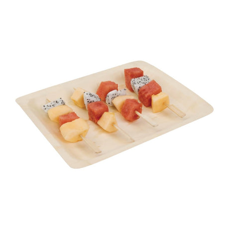 Fiesta Compostable Bamboo Paddle Skewers 150mm (Pack of 100) - DK394  Fiesta   