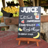 Securit Bar Top Easel and Chalkboard A4 - E078  Securit   