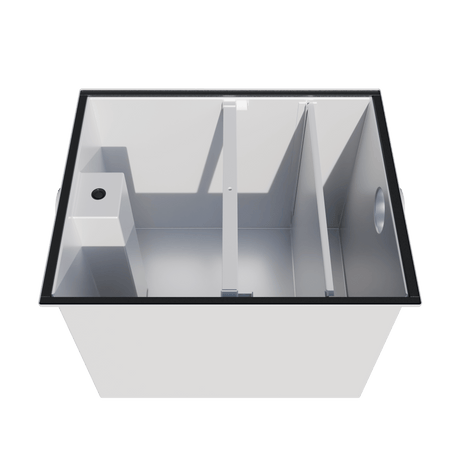 Commercial Grease Trap – 155 Litre Epoxy-Coated Steel | Outdoor & Underground Use | 35KGB Grease Traps / Interceptors - Mild Steel Empire