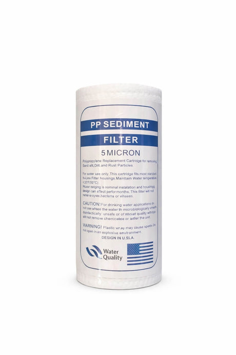 KOVE Core Ice Bath 5 Micron Filter Cartridges – 5 inch - Pack of 5 Ice Baths & Cold Plunges KOVE