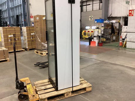 Empire Single Door Upright Display Cooler – Commercial Glass Door Fridge Merchandiser | CL-390 - Graded Item Upright Single Door Bottle Coolers Empire