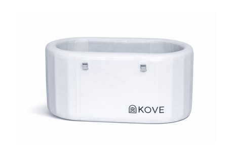 KOVE Pro Ice Bath – Compact Reclined Cold Plunge (Chiller Compatible) White Ice Baths & Cold Plunges KOVE