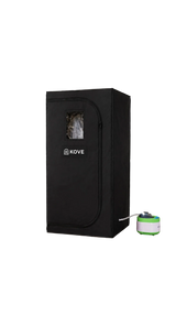 KOVE Portable Steam Sauna Tent | Home Steam Sauna with 4L Steamer & Chair - KOVE-STT