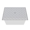 Commercial Grease Trap – 13 Litre Epoxy-Coated Steel | Outdoor & Underground Use | 4KGB Grease Traps / Interceptors - Mild Steel Empire
