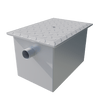 Commercial Grease Trap – 13 Litre Epoxy-Coated Steel | Outdoor & Underground Use | 4KGB Grease Traps / Interceptors - Mild Steel Empire