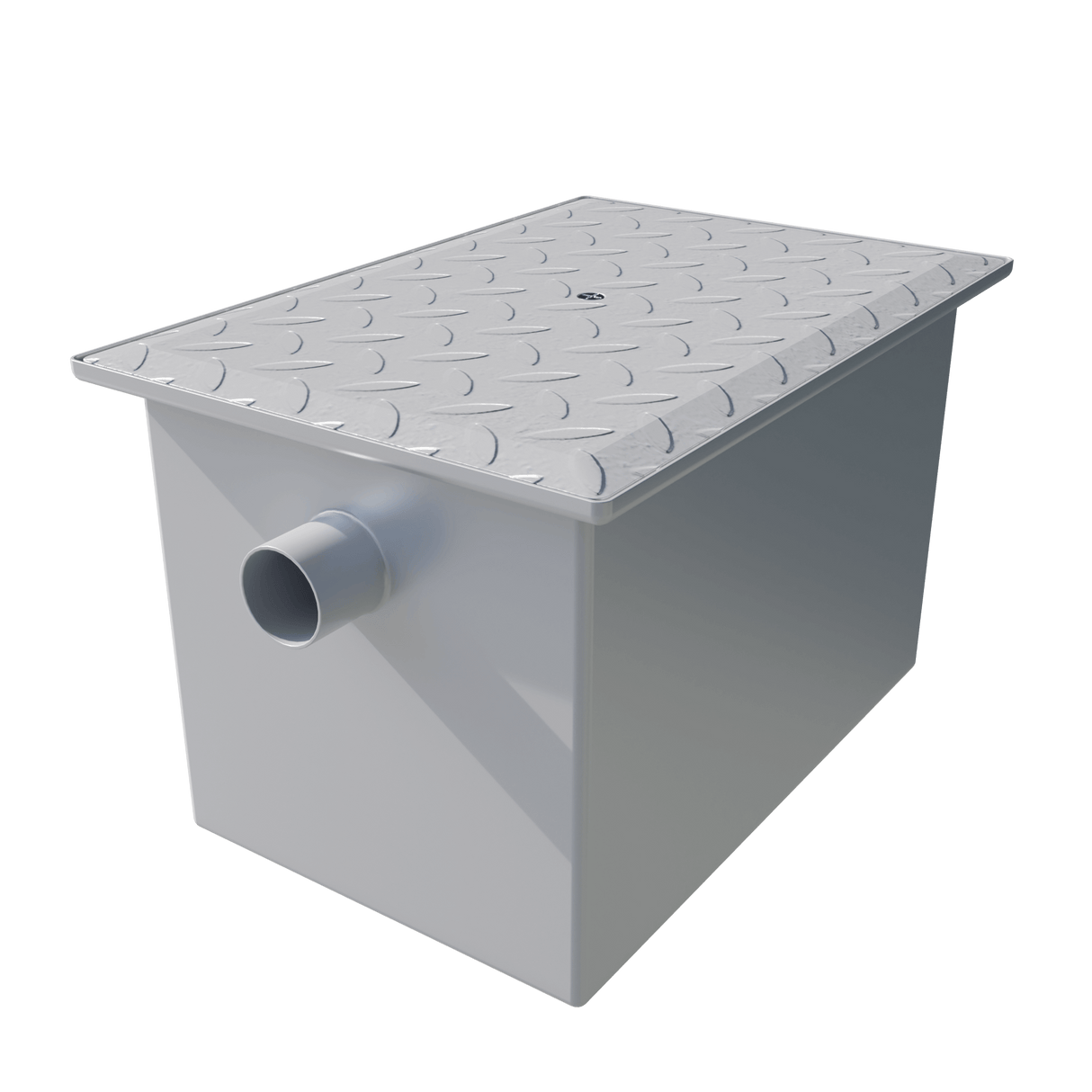 Commercial Grease Trap Epoxy Coated Steel 13 Litre Capacity - 4KGB