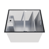 Commercial Grease Trap – 270 Litre Epoxy-Coated Steel | Outdoor & Underground Use | 50KGB Grease Traps / Interceptors - Mild Steel Empire