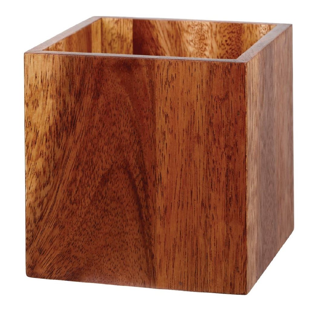 Churchill Buffet Medium Wooden Cubes (Pack of 4) - GF313  Churchill   