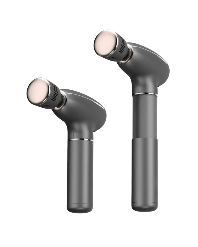 KOVE Hot & Cold Massage Gun with Long Handle – Deep Tissue Percussion Recovery Gun Massage Gun KOVE