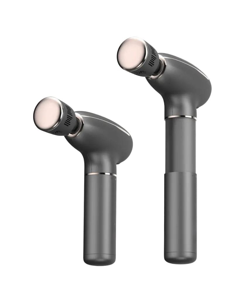 KOVE Hot & Cold Massage Gun with Long Handle – Deep Tissue Percussion Recovery Gun Massage Gun KOVE