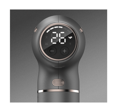 KOVE Hot & Cold Massage Gun with Long Handle – Deep Tissue Percussion Recovery Gun Massage Gun KOVE