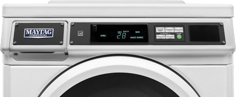 Maytag 10.5Kg American Style Front Loader Commercial Washing Machine | MHN33PRTGW Commercial Washing Machines Maytag