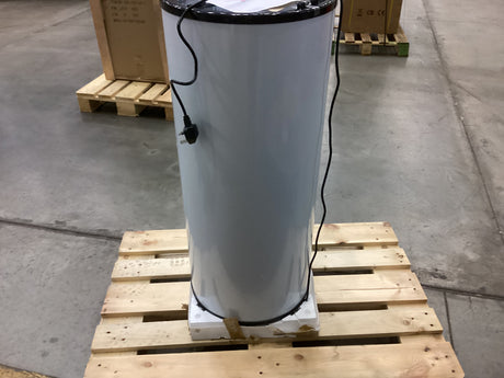 Empire Drinks Can Bottle Dump Impulse Barrel Mobile Cooler White - EMP-CC77 - Graded Item Single Door Bottle Coolers Empire