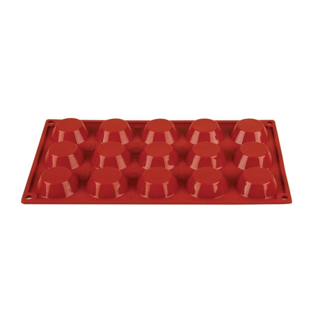 Pavoni Formaflex Silicone Tartlet Mould 15 Cup - N935  Pavoni   