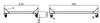 Combisteel Support For Saladette 2 Doors - 7003.0510 Combisteel Accessories & Spare Parts Combisteel   