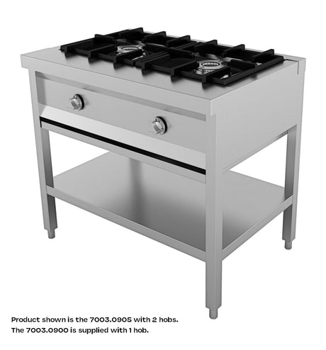 Combisteel Pancake Preparation Table 1 Burner - 7003.0900 Indian Range Cookers Combisteel   