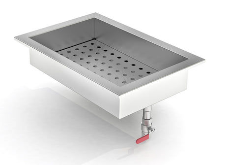 Combisteel Crushed Ice Bin Drop-In 1/1 GN - 7013.2720 Combisteel Accessories & Spare Parts Combisteel   