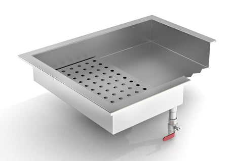 Combisteel Crushed Ice Bin Drop-In 1/1 GN - 7013.2720 Combisteel Accessories & Spare Parts Combisteel   