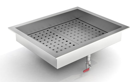 Combisteel Crushed Ice Bin Drop-In 2/1 GN - 7013.2725 Combisteel Accessories & Spare Parts Combisteel   