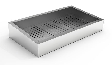 Combisteel Crushed Ice Bin Incline 3/1 GN Aisi 304  Drain On The Operating Side - 7013.2790 Combisteel Accessories & Spare Parts Combisteel   