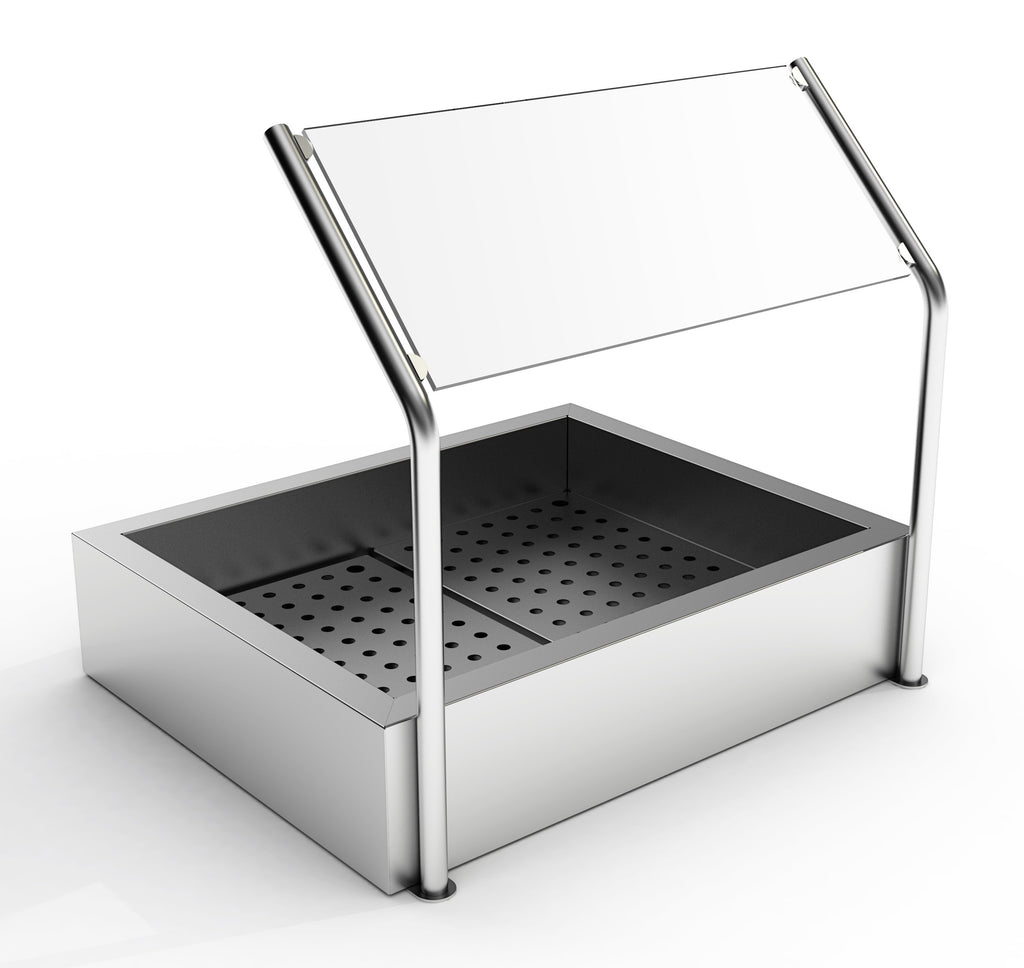 Combisteel Glass Cover 3/1 GN Self Service   For 7013.2710 - 7013.2810 Combisteel Accessories & Spare Parts Combisteel   