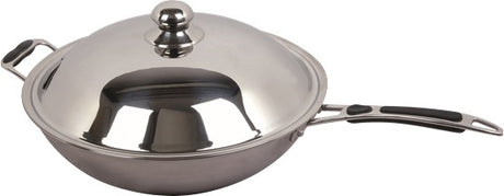 Combisteel Induction Pan For Wok - 7020.0140 Induction Pans & Woks Combisteel   