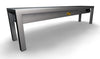 Combisteel Single Ceramic Heated Overshelf 1400mm Wide 4 x 250W Elements - 7020.0710 Heated Gantry Chef's Rack Combisteel   