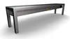 Combisteel Single Ceramic Heated Overshelf Gantry 1800mm Wide 5 x 250W Elements | 7020.0720 Heated Gantry Chef's Rack Combisteel