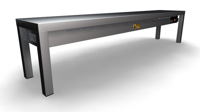 Combisteel Single Ceramic Heated Overshelf Gantry 1800mm Wide 5 x 250W Elements | 7020.0720 Heated Gantry Chef's Rack Combisteel