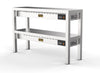 Combisteel Overshelf Ceramic Heated Gantry 2 Levels 1400 With 8 Heaters Of 250W | 7020.0740 Heated Gantry Chef's Rack Combisteel