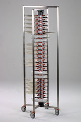 Combisteel Plate Rack Trolley Collapsible 48 - 7036.0045 Jackstacks Combisteel   