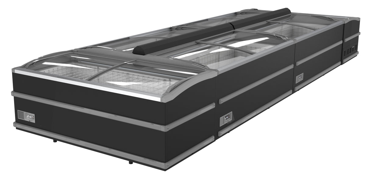 Combisteel Supermarket Chest Freezer Black Head Element - 7072.0010 Display Chest Freezers Combisteel   