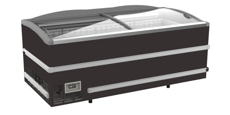 Combisteel Supermarket Chest Freezer Black Head Element - 7072.0010 Display Chest Freezers Combisteel   