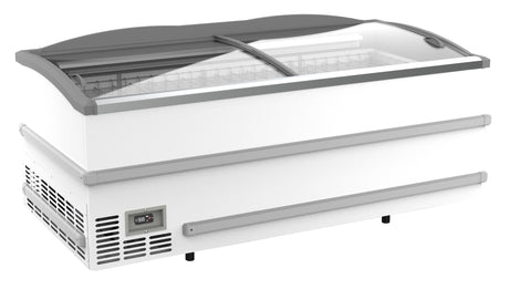 Combisteel Supermarket Chest Freezer White Head Element - 7072.0050 Display Chest Freezers Combisteel   