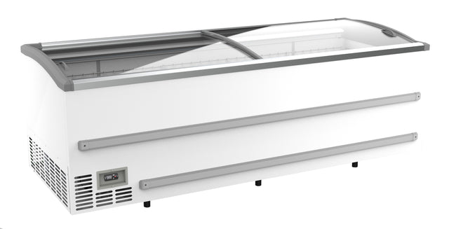 Combisteel Supermarket Chest Freezer White 2500 - 7072.0060 Display Chest Freezers Combisteel   