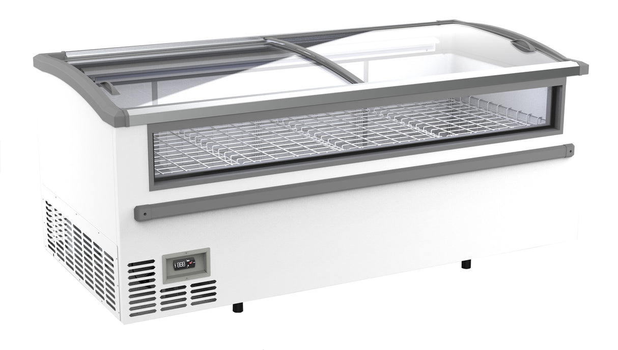 Combisteel Supermarket Chest Freezer White 2125 - 7072.0065 Display Chest Freezers Combisteel   