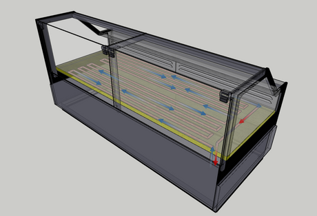 Combisteel Rick Refrigerated Serve Over Deli Meat Counter 1945mm Wide | 7076.0020 Standard Serve Over Counters Combisteel
