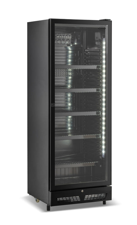 Combisteel Refrigerator 1 Glass Door Display Cooler | 7086.0005 Upright Single Glass Door Chillers Combisteel