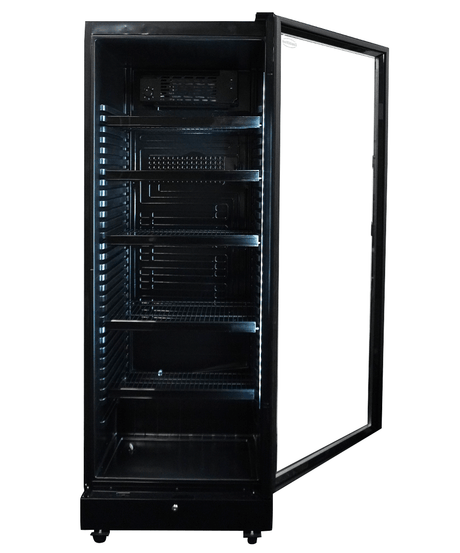 Combisteel Refrigerator 1 Glass Door Display Cooler | 7086.0005 Upright Single Glass Door Chillers Combisteel