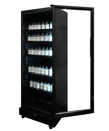 Combisteel Refrigerator 1 Glass Door Display Cooler | 7086.0005 Upright Single Glass Door Chillers Combisteel