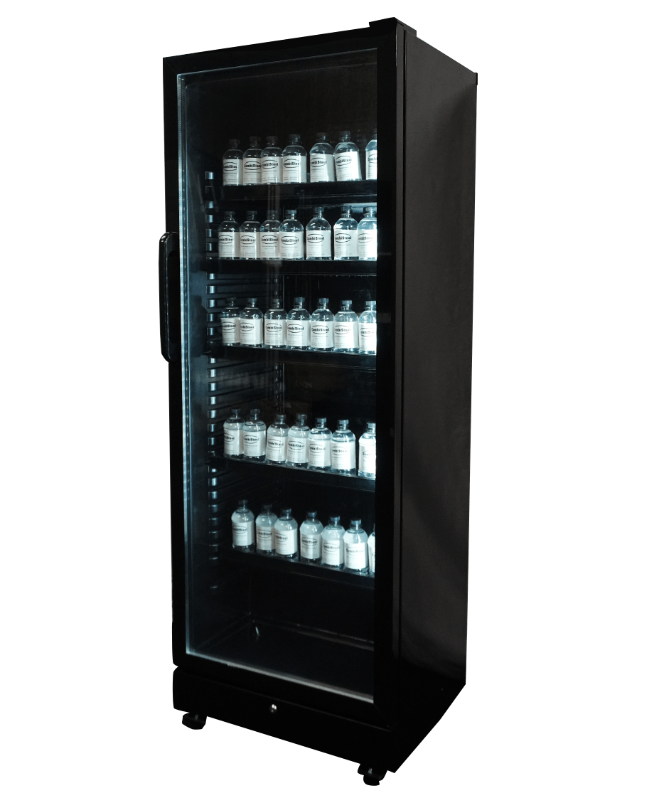 Combisteel Refrigerator 1 Glass Door Display Cooler | 7086.0005 Upright Single Glass Door Chillers Combisteel