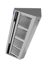 Combisteel 900mm Deep Extraction Hood 2400mm Wide With Motor, Filters & LED Lights | 7088.0025 Kitchen Canopies & Cooker Hoods Combisteel