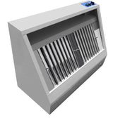 Combisteel 900mm Deep Extraction Hood 1200mm Wide With Motor, Filters & LED Lights | 7088.0010 Kitchen Canopies & Cooker Hoods Combisteel