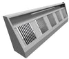 Combisteel 900mm Deep Extraction Hood 3000mm Wide With Motor, Filters & LED Lights *TRANSPORT ON REQUEST* | 7088.0030 Kitchen Canopies & Cooker Hoods Combisteel