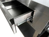 Combisteel 1250mm Stainless Steel Coffee Work Station Unit with Drawers & Storage | 7088.1005 Back Bar Coffee Units Combisteel